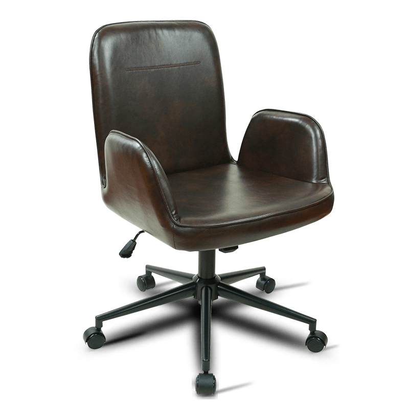 MC-MC-2115 Adjustable Height Home Office Cathedra with Armrests