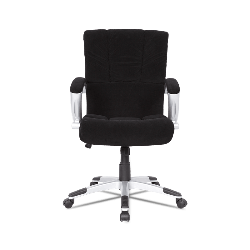 MC-7105 Adjustable Height Mid Back Velvet Fabric Executive Office Cathedra