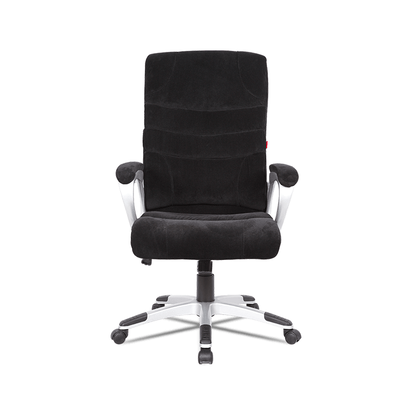 MC-7107 Meeting High Back Velvet Executive Office Cathedra with Armrest